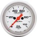 Auto Meter 4353 Ultra-Lite Full Sweep Electric Oil Pressure Gauge (4353, A484353)