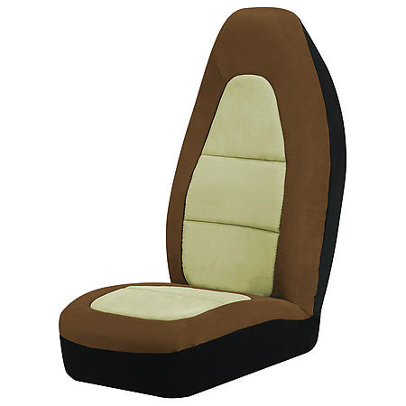 Autocraft Ergonomic Tan Seat Cover - AC5059689 (AC5059689)