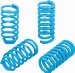 1995-2004 Ford Mustang Gripp Series Performance Lowering Spring System Specific Rate Powder Coated Gloss Finish 4 pc. (B452501, 2501)