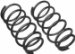 Moog 80102 Constant Rate Coil Spring (MC80102, M1280102, 80102)