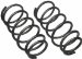 Moog 80162 Constant Rate Coil Spring (80162, M1280162, MC80162)