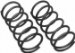 Moog 2225 Constant Rate Coil Spring (MC2225, 2225)