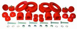 Prothane 18-1701 Red 2.5" Lift Front Coil Spring Lift Spacer Kit (18-1701, 181701, P88181701)