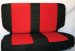 Rampage 5054730 Comfort Combo Pack Black Polycanvas Rear Seat Cover (5054730, R925054730)