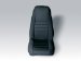 Rugged Ridge 13213.01 Black/Black Custom Neoprene Front Seat Cover - Pair (1321301)
