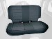 Rugged Ridge 13261.01 Seat Covers Rear Neoprene BLACK For 1997-02 Jeep Wrangler (1326101)