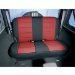Rugged Ridge 13261.53 Seat Covers Rear Neoprene BLACK/RED For 1997-02 Jeep Wrangler TJ (1326153)