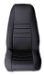 Rugged Ridge 13212.01 Black/Black Custom Neoprene Front Seat Cover - Pair (1321201)
