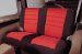 03-05 Wrangler Neoprene Rear Seat Cover Only Black/Red (47630)