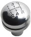 Rampage Products 46005 Billet Shift Knob W/ Shift pattern : 5 speed 10mm x 1.5metric (Most 97-06 Wrangler, some 94-95 Wranglers) (46005, R9246005)