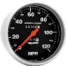 Auto Meter 3994 Sport-Compact In-Dash Mechanical Speedometer Gauge (3994, A483994)
