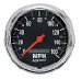 Auto Meter 2489 Traditional Chrome 3-3/8" 160 mph In-Dash Electric Programmable Speedometer (2489, A482489)