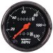 Auto Meter | 1496 3 1/8" Designer Black - Speedometer - Mechanical - 120 MPH (1496, A481496)