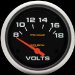 Auto Meter | 5492 2 5/8" Pro-Comp - Voltmeter Gauge - Electric - 8-18 Volts (5492, A485492)