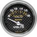 Auto Meter | 4791 2 1/16" Carbon Fiber Series - Voltmeter Gauge - 8-18 Volts (4791, A484791)
