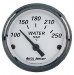 Auto Meter 1938 American Platinum 2-1/16" Short Sweep Electric Water Temperature Gauge (1938, A481938)