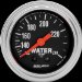 Auto Meter 2433 Traditional Chrome 2-1/16" Mechanical Water Temperature Gauge with 12' Tubing (2433, A482433)