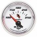 Auto Meter 7137 C2 Short Sweep Electric Water Temperature Gauge (7137, A487137)