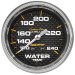 Auto Meter 4732 Carbon Fiber Mechanical Water Temperature Gauge (4732, A484732)