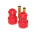 Energy Suspension 15.3114R Hyper-Flex Red Rear Control Arm Bushing Set (153114-R, 153114R)
