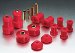 Energy Suspension 7.3111R Red Front Control Arm Bushing Set (73111-R, 73111R)