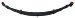 Rancho RS44192 2.5" Lift Rear Leaf Spring (RS44192, R38RS44192)