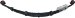 Rancho RS44062 2.5" Front Lift Leaf Spring (R38RS44062, RS44062)