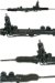 A1 Cardone 264005 Remanufactured Hydraulic Power Rack and Pinion (264005, 26-4005, A1264005)