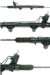 A1 Cardone 262037 Remanufactured Hydraulic Power Rack and Pinion (262037, 26-2037, A1262037)