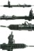 A1 Cardone 26-4004 Remanufactured Hydraulic Power Rack and Pinion (A1264004, 26-4004, 264004)
