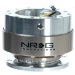 NRG Universal Steering Wheel Quick Release Kit Gen 1.5 Silver/Titanium (SRK-100T)