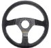 Sparco 015R323PSNR Suede Steering Wheel (015R323PSNR)