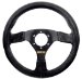 Sparco 015R383PSN Suede Steering Wheel (015R383PSN)