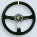 Sparco 015R345MSN Suede Steering Wheel (015R345MSN)