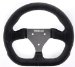 Sparco 015P260FSN Black Suede Steering Wheel (015P260FSN)