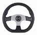 Sparco 015TFSLNR Faster Black Steering Wheel (015TFSLNR)