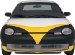 LeBra Racing 55813-18; Yellow Full Front End Cover (5581318)