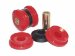 Energy Suspension 57104R Red Strut Rod Bushing Set (5-7104R, 57104R)