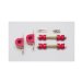 Energy Suspension 3.5161R Red Complete Rear Sway Bar Bushing Set (3-5161R, 35161-R, 35161R)