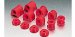 Energy Suspension 3.5178R Red Hyper-Flex Complete Greasable Front Sway Bar Frame Bushing Set (3-5178R, E1235178R, 35178R, 35178-R)