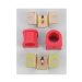 Energy Suspension 4.5162R Red Greaseable Front Sway Bar Bushing Set (E1245162R, 45162-R, 45162R)