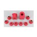 Energy Suspension 4.5106R Red Greaseable Front/Rear Sway Bar Bushing Set (45106-R, 45106R, E1245106R, 4-5106R)