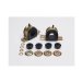 Energy Suspension 5.5141G Black Complete Front Sway Bar Bushing Set (55141-G, E1255141G, 55141G)