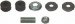 Moog K90098 Sway Bar End Link Kit (MOK90098, K90098)