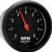 Auto Meter 2699 Z-Series Black 3-3/8" 8000 RPM In-Dash Electric Tachometer (2699, A482699)