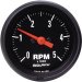 Auto Meter | 2697 2 1/16" Z-Series - Low-Rev Tachometer - In Dash - Electric - 5,000 RPM (2697, A482697)