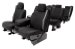Coverking Custom-Fit Seat Cover - Leatherette Solid Black (CSC1A1JP7137, CSC1A1-JP7137, C37CSC1A1JP7137)