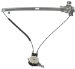 Dorman OE Solutions 740-568 Ford Truck Front Driver Side Manual Window Regulator (740568, 740-568, RB740568, D18740568)