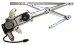 TYC 660140 Jeep Grand Cherokee Front Driver Side Replacement Power Window Regulator Assembly with Motor (660140)