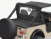 Bestop 90003-01 Black Duster Deck Cover for Jeep with Supertop Bow Folded Down (9000301, D349000301, 90003-01)